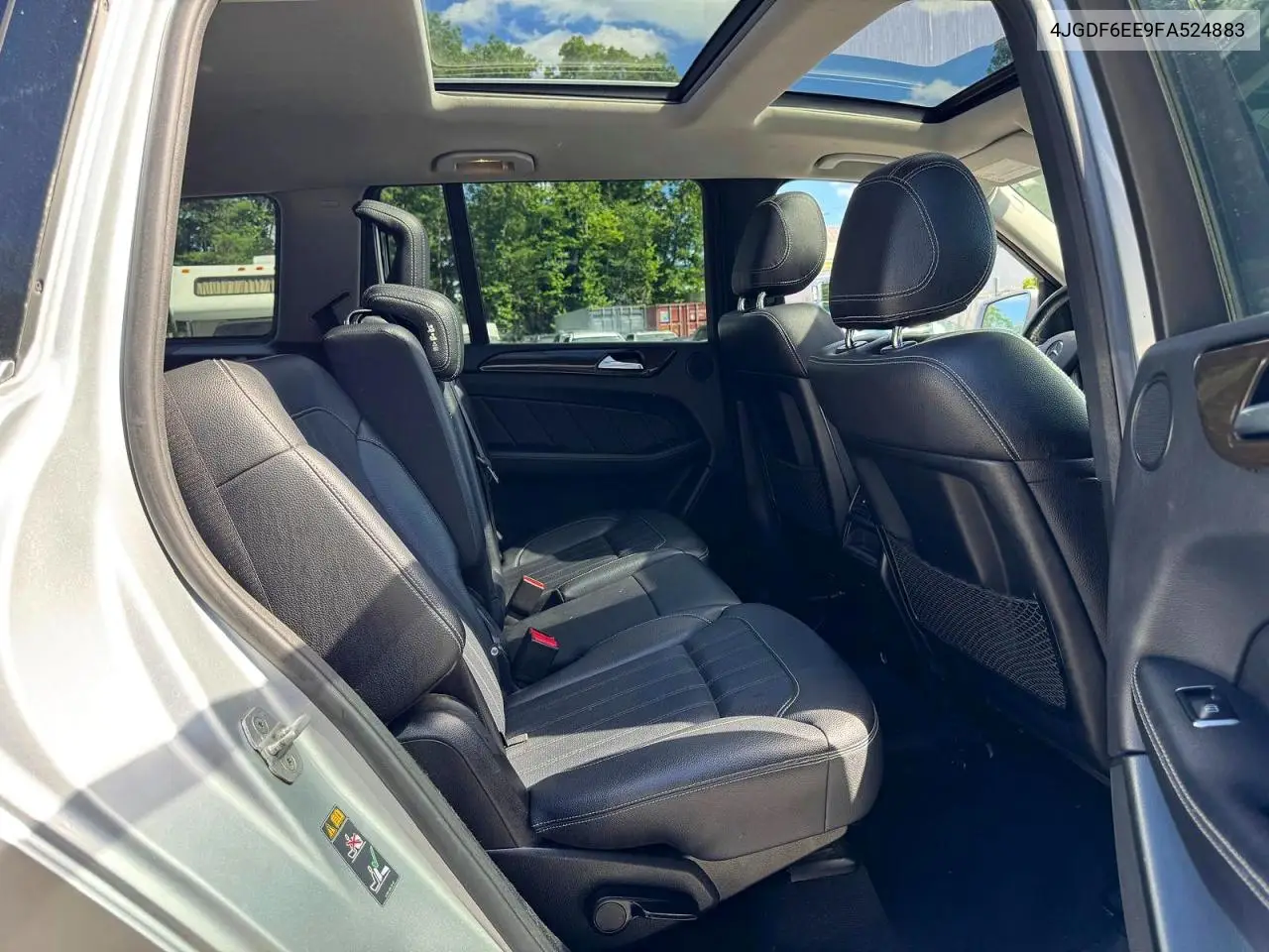 2015 Mercedes-Benz Gl 450 4Matic VIN: 4JGDF6EE9FA524883 Lot: 57951186