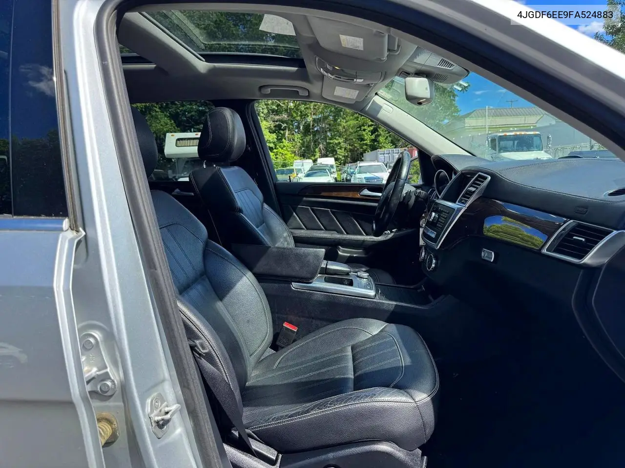 2015 Mercedes-Benz Gl 450 4Matic VIN: 4JGDF6EE9FA524883 Lot: 57951186