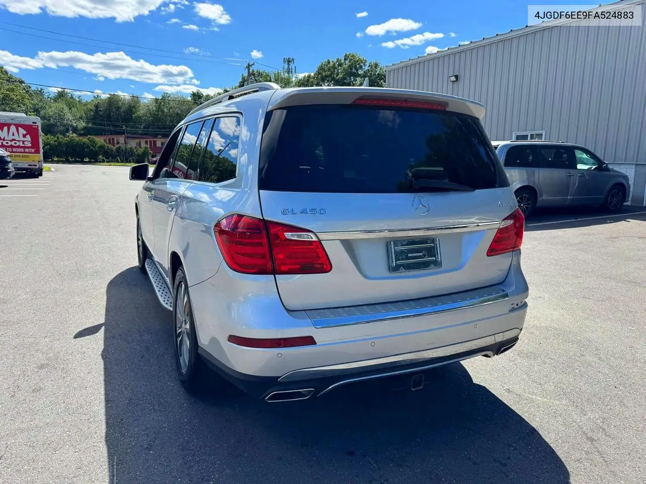 2015 Mercedes-Benz Gl 450 4Matic VIN: 4JGDF6EE9FA524883 Lot: 57951186