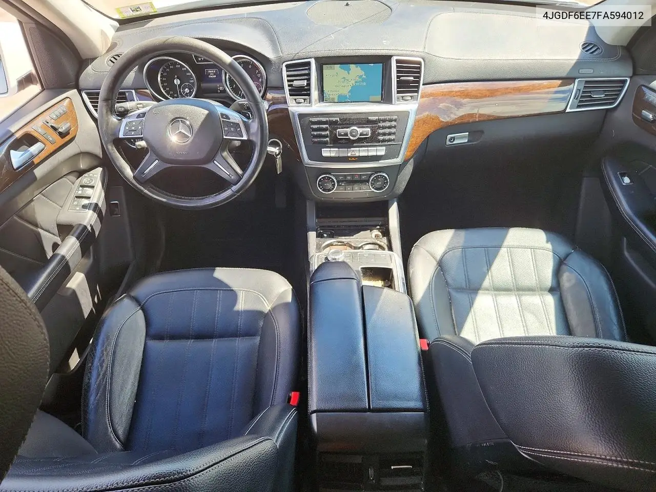 2015 Mercedes-Benz Gl 450 4Matic VIN: 4JGDF6EE7FA594012 Lot: 58535166