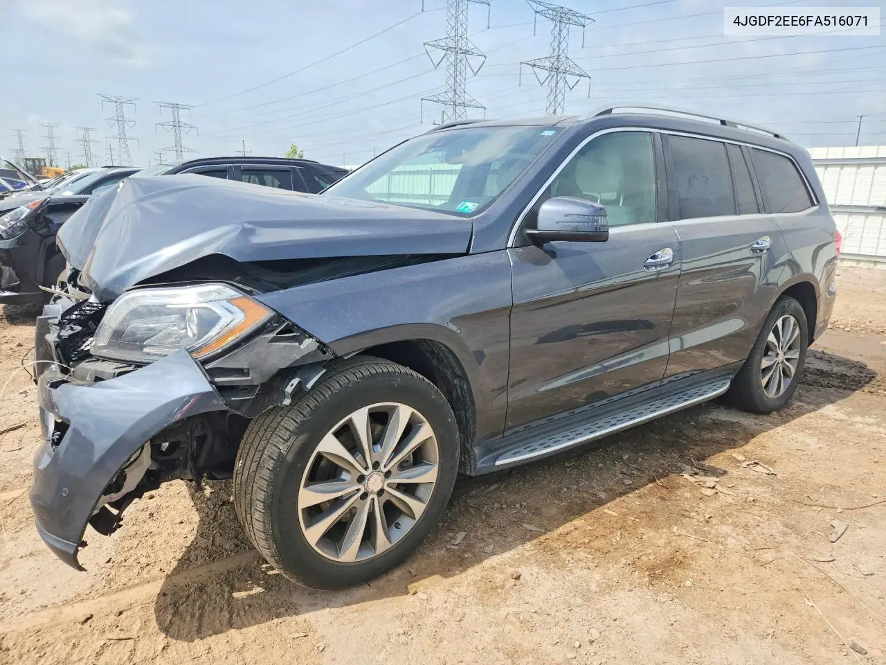2015 Mercedes-Benz Gl 350 Bluetec VIN: 4JGDF2EE6FA516071 Lot: 58981226