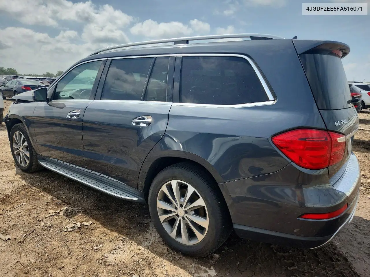 2015 Mercedes-Benz Gl 350 Bluetec VIN: 4JGDF2EE6FA516071 Lot: 58981226