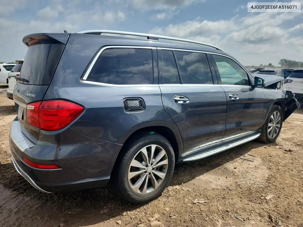 2015 Mercedes-Benz Gl 350 Bluetec VIN: 4JGDF2EE6FA516071 Lot: 58981226