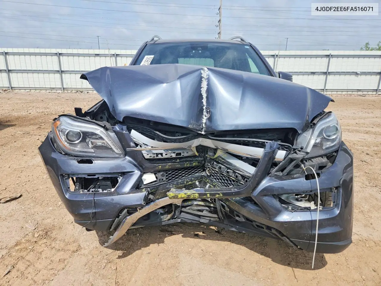 2015 Mercedes-Benz Gl 350 Bluetec VIN: 4JGDF2EE6FA516071 Lot: 58981226