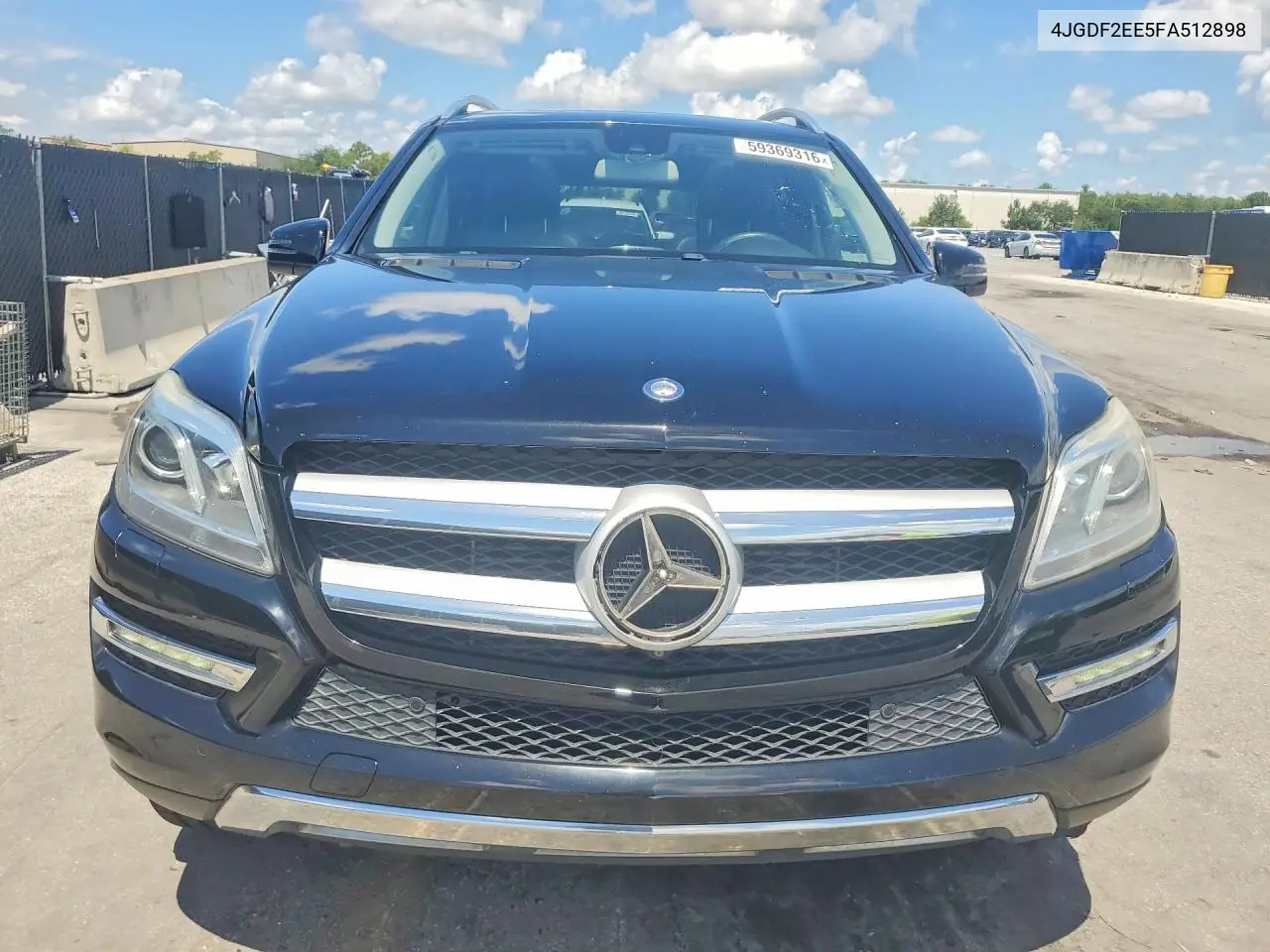 2015 Mercedes-Benz Gl 350 Bluetec VIN: 4JGDF2EE5FA512898 Lot: 59369316