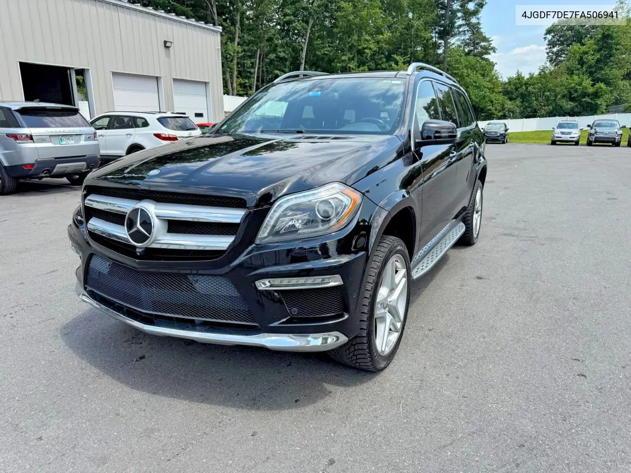 2015 Mercedes-Benz Gl 550 4Matic VIN: 4JGDF7DE7FA506941 Lot: 59645636