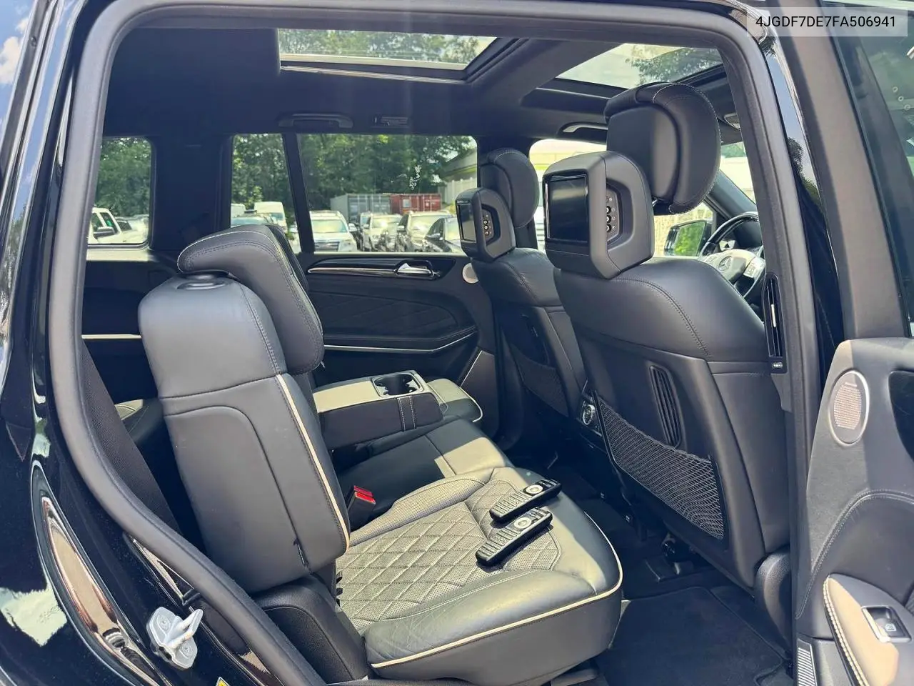 2015 Mercedes-Benz Gl 550 4Matic VIN: 4JGDF7DE7FA506941 Lot: 59645636