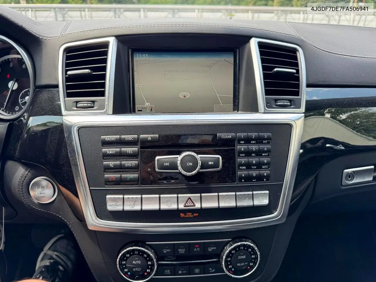 2015 Mercedes-Benz Gl 550 4Matic VIN: 4JGDF7DE7FA506941 Lot: 59645636