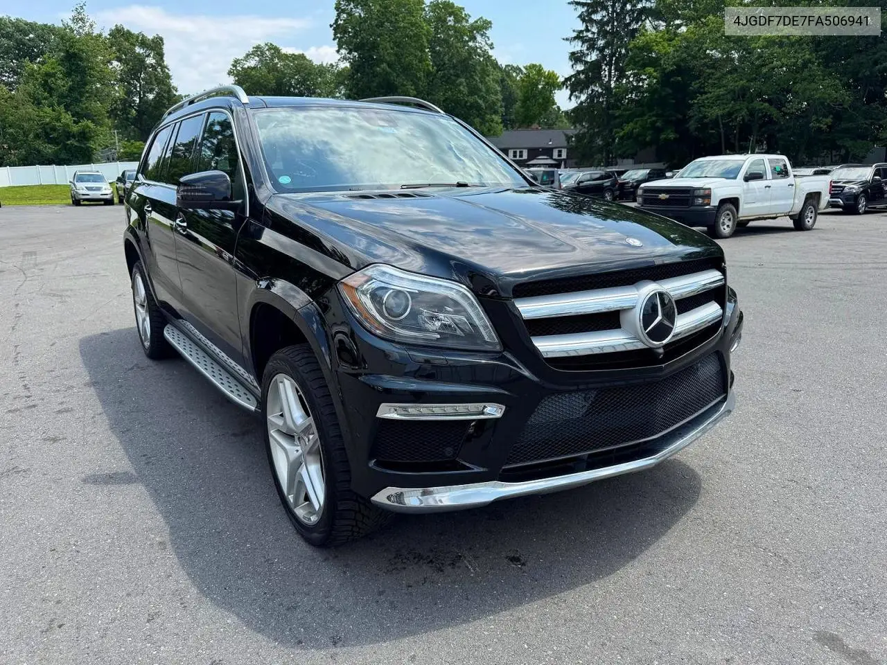 2015 Mercedes-Benz Gl 550 4Matic VIN: 4JGDF7DE7FA506941 Lot: 59645636