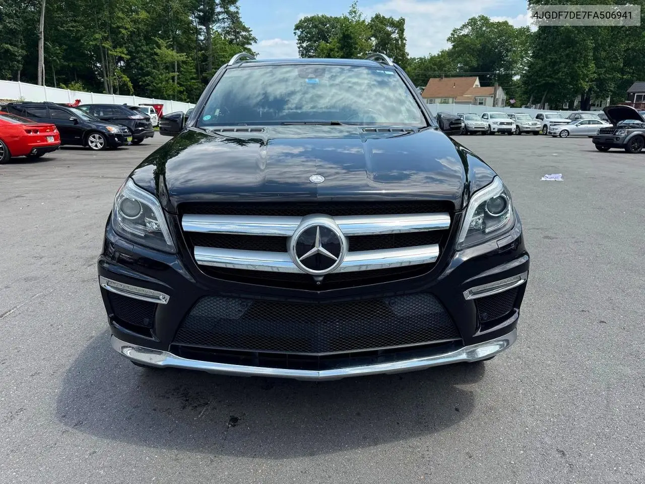 2015 Mercedes-Benz Gl 550 4Matic VIN: 4JGDF7DE7FA506941 Lot: 59645636