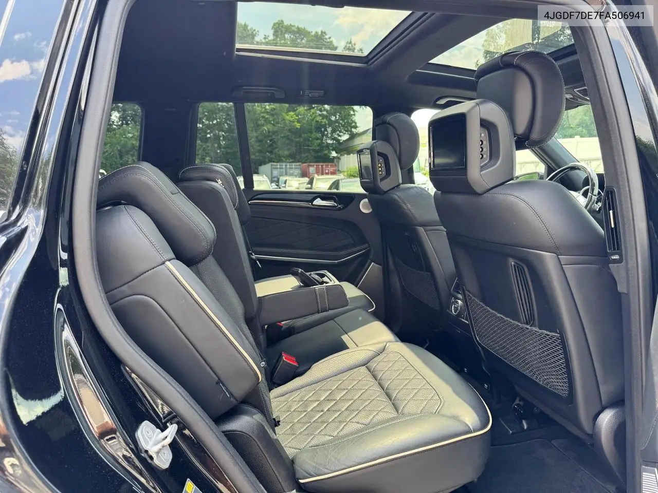 2015 Mercedes-Benz Gl 550 4Matic VIN: 4JGDF7DE7FA506941 Lot: 59645636