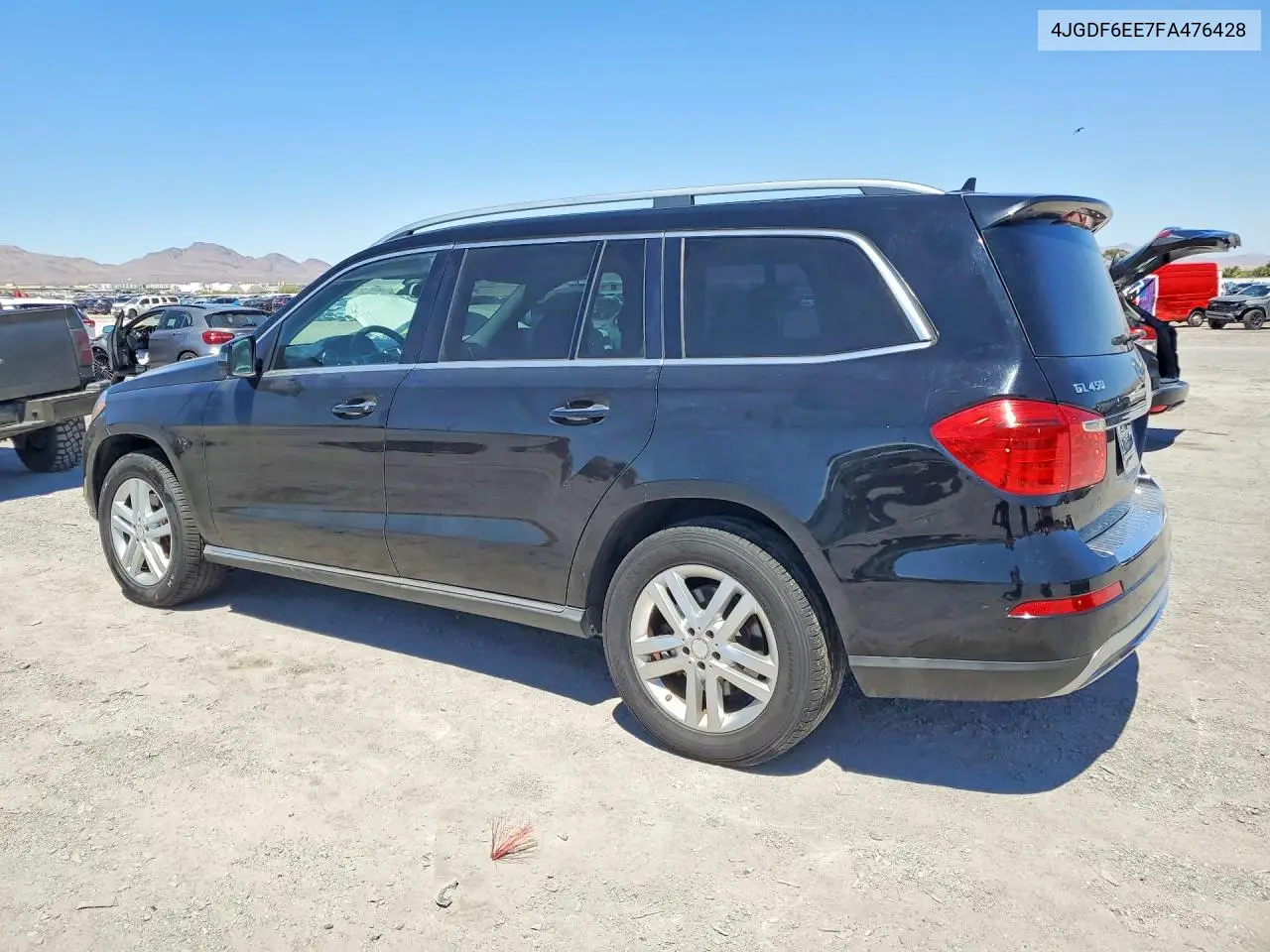 2015 Mercedes-Benz Gl 450 4Matic VIN: 4JGDF6EE7FA476428 Lot: 59739546