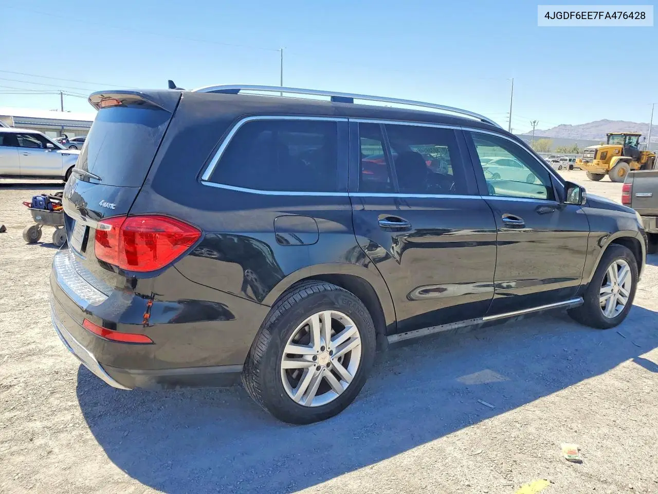 2015 Mercedes-Benz Gl 450 4Matic VIN: 4JGDF6EE7FA476428 Lot: 59739546
