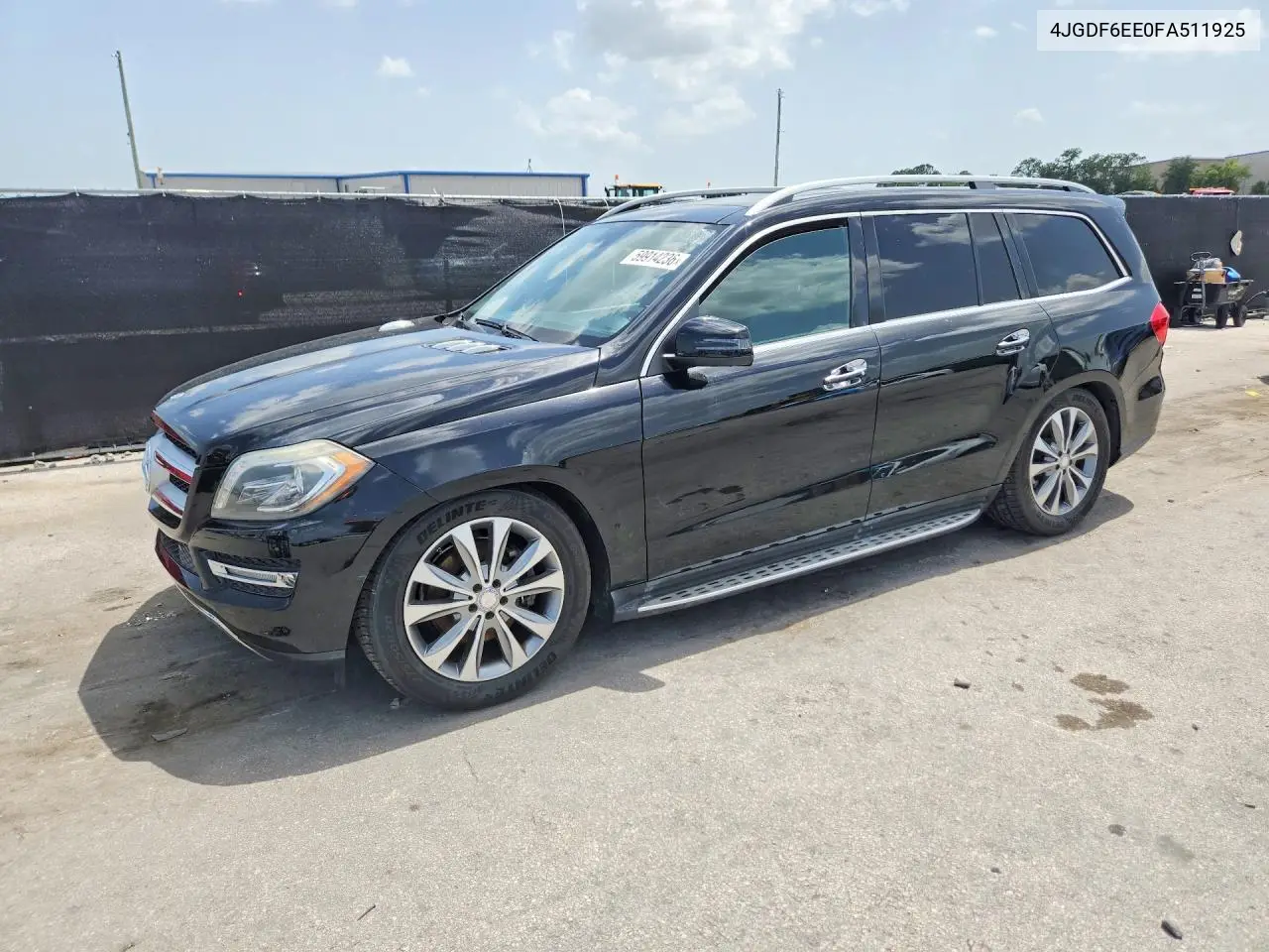 2015 Mercedes-Benz Gl 450 4Matic VIN: 4JGDF6EE0FA511925 Lot: 59914236