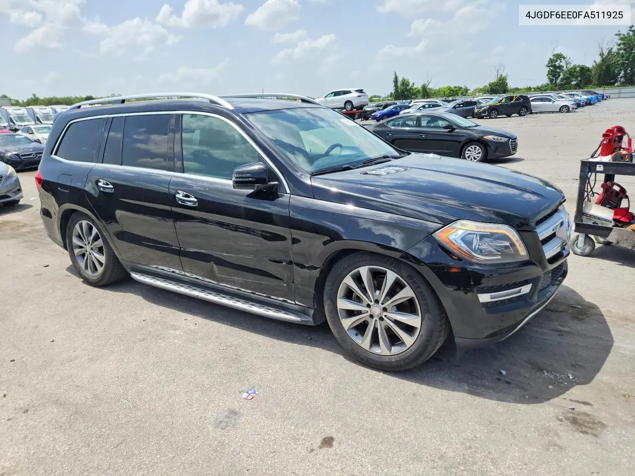 2015 Mercedes-Benz Gl 450 4Matic VIN: 4JGDF6EE0FA511925 Lot: 59914236