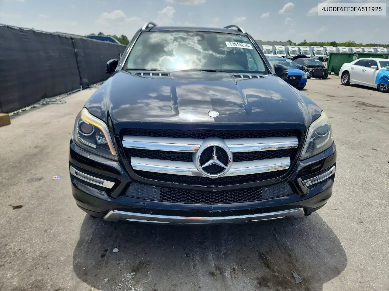 2015 Mercedes-Benz Gl 450 4Matic VIN: 4JGDF6EE0FA511925 Lot: 59914236