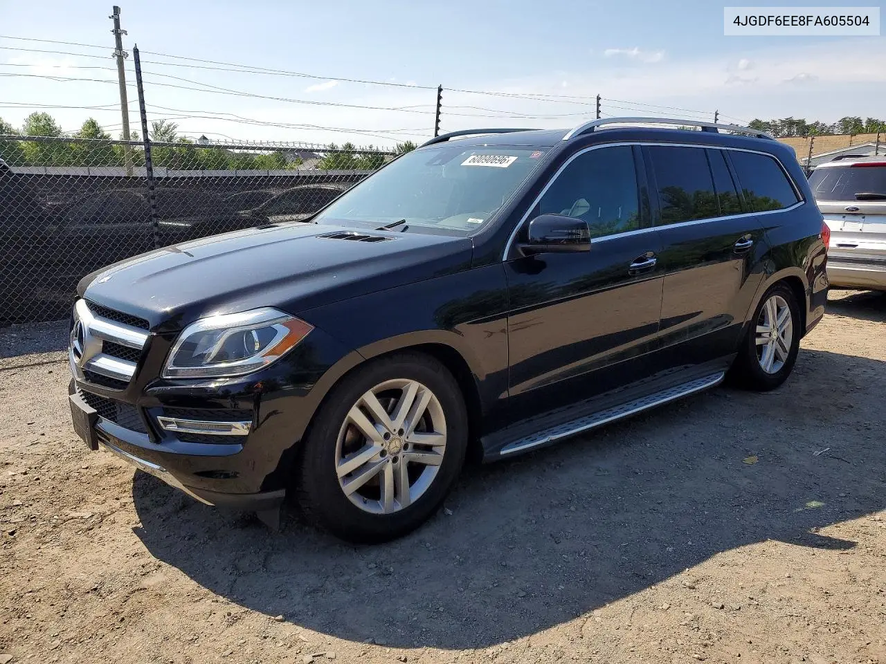 2015 Mercedes-Benz Gl 450 4Matic VIN: 4JGDF6EE8FA605504 Lot: 60090696