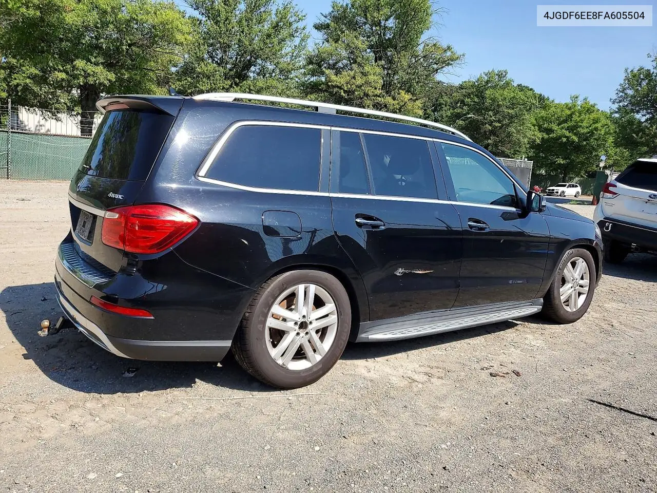 2015 Mercedes-Benz Gl 450 4Matic VIN: 4JGDF6EE8FA605504 Lot: 60090696
