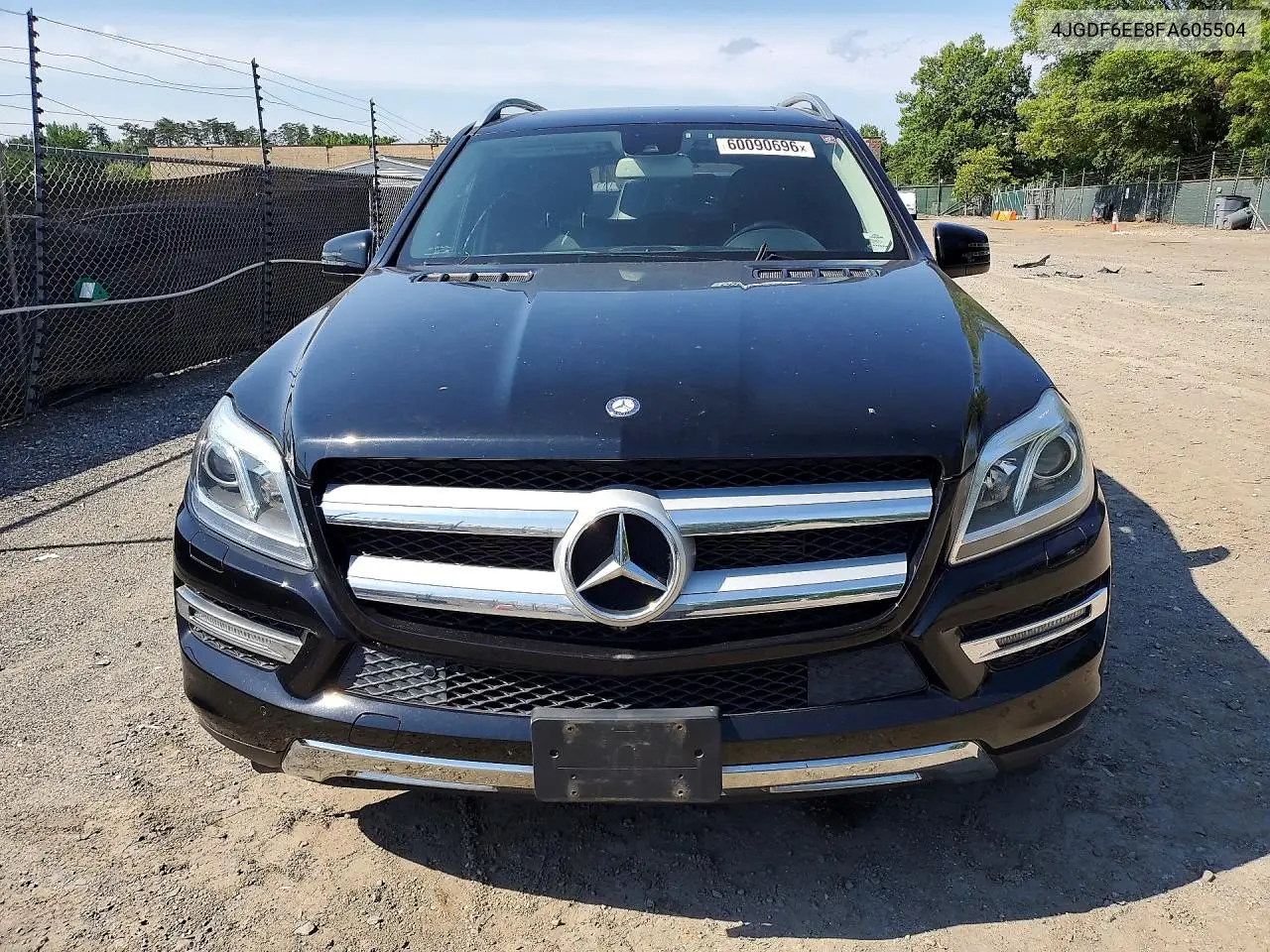 2015 Mercedes-Benz Gl 450 4Matic VIN: 4JGDF6EE8FA605504 Lot: 60090696