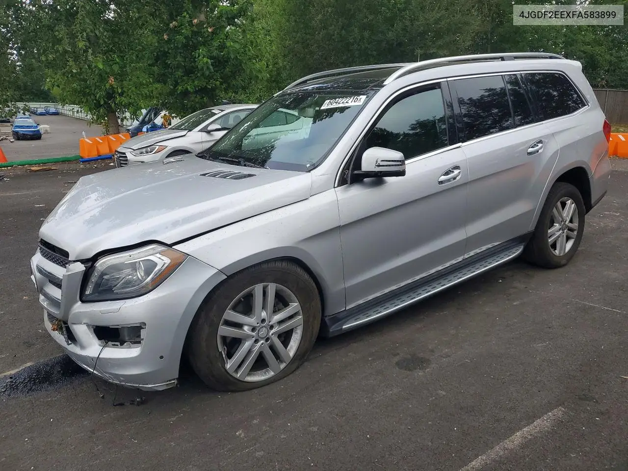 2015 Mercedes-Benz Gl 350 Bluetec VIN: 4JGDF2EEXFA583899 Lot: 60422216