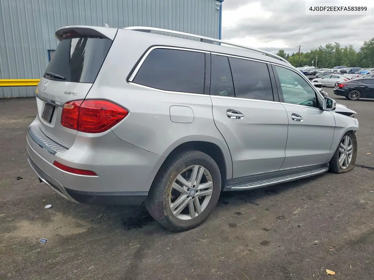 2015 Mercedes-Benz Gl 350 Bluetec VIN: 4JGDF2EEXFA583899 Lot: 60422216