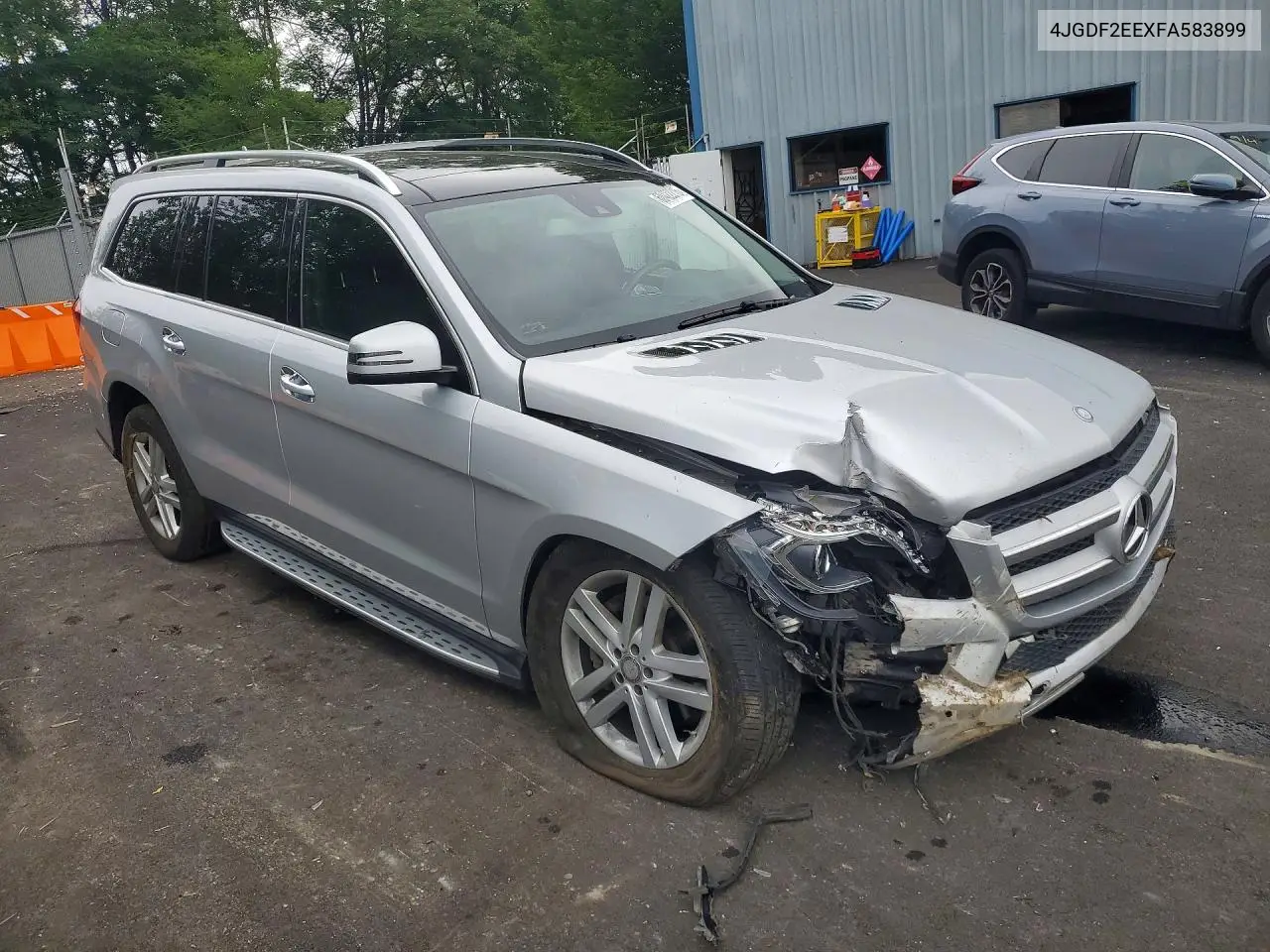 2015 Mercedes-Benz Gl 350 Bluetec VIN: 4JGDF2EEXFA583899 Lot: 60422216