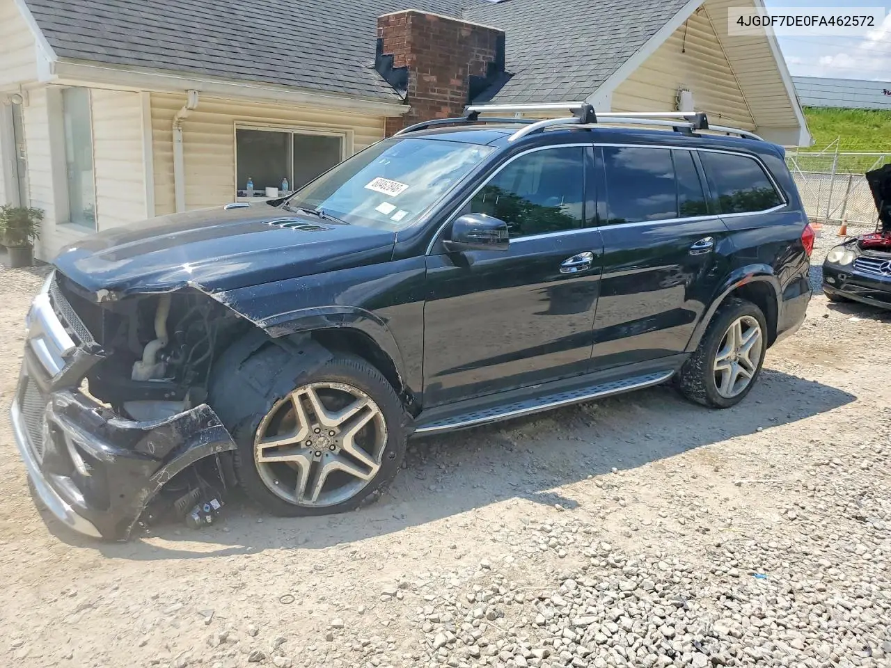 2015 Mercedes-Benz Gl 550 4Matic VIN: 4JGDF7DE0FA462572 Lot: 60462846