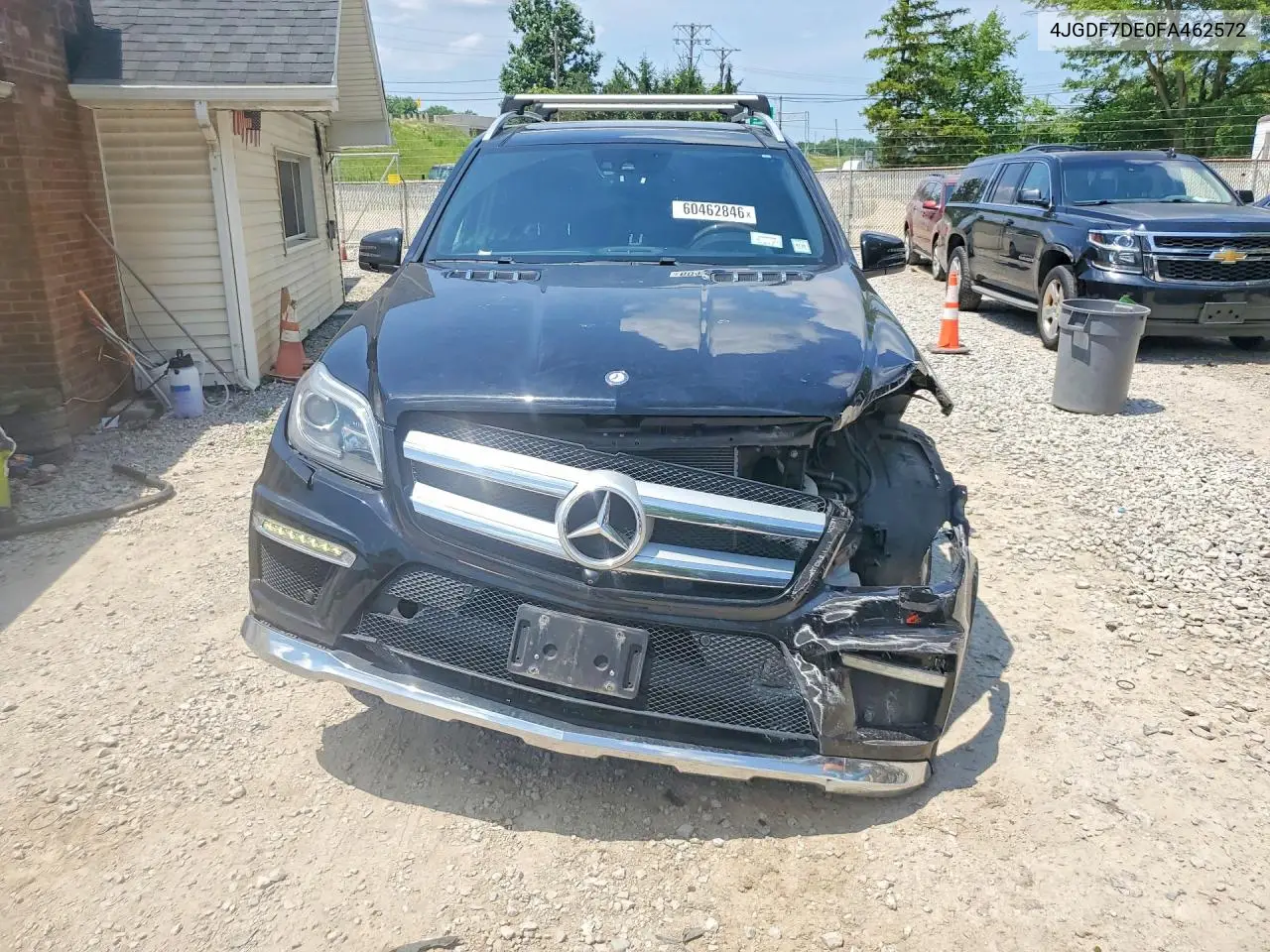 2015 Mercedes-Benz Gl 550 4Matic VIN: 4JGDF7DE0FA462572 Lot: 60462846