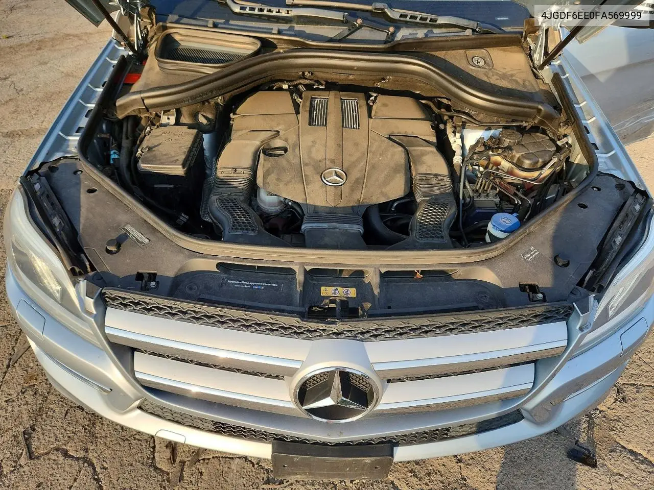 2015 Mercedes-Benz Gl 450 4Matic VIN: 4JGDF6EE0FA569999 Lot: 60824046