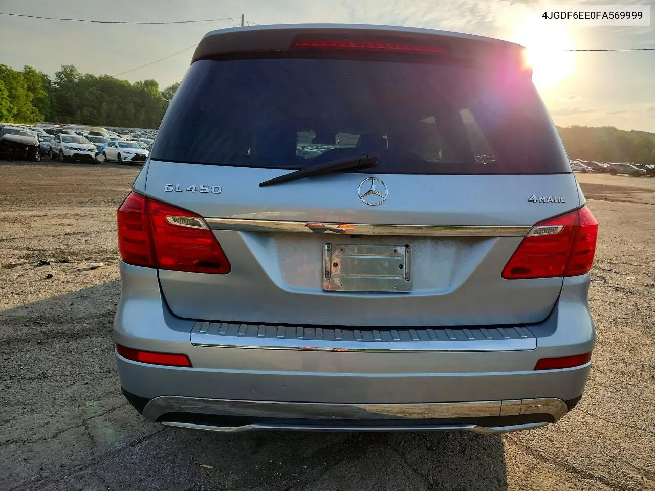 2015 Mercedes-Benz Gl 450 4Matic VIN: 4JGDF6EE0FA569999 Lot: 60824046