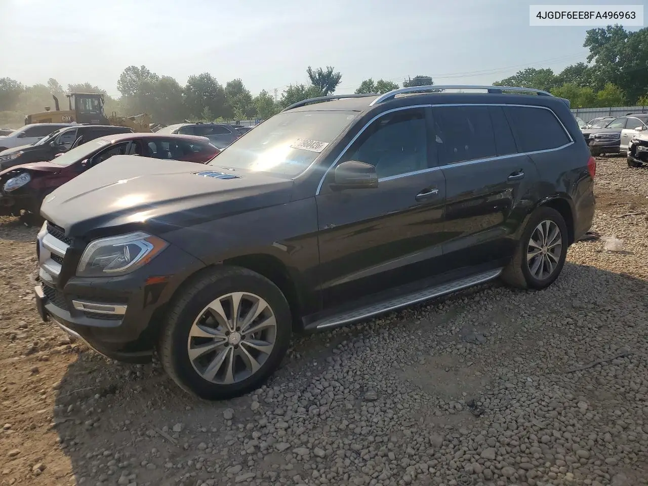 2015 Mercedes-Benz Gl 450 4Matic VIN: 4JGDF6EE8FA496963 Lot: 60960426