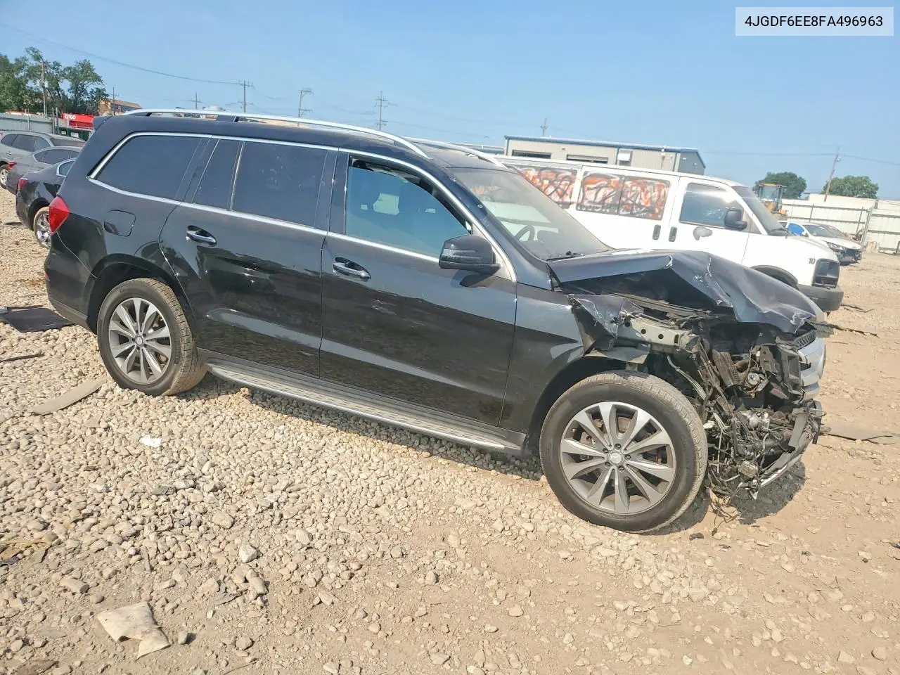 2015 Mercedes-Benz Gl 450 4Matic VIN: 4JGDF6EE8FA496963 Lot: 60960426