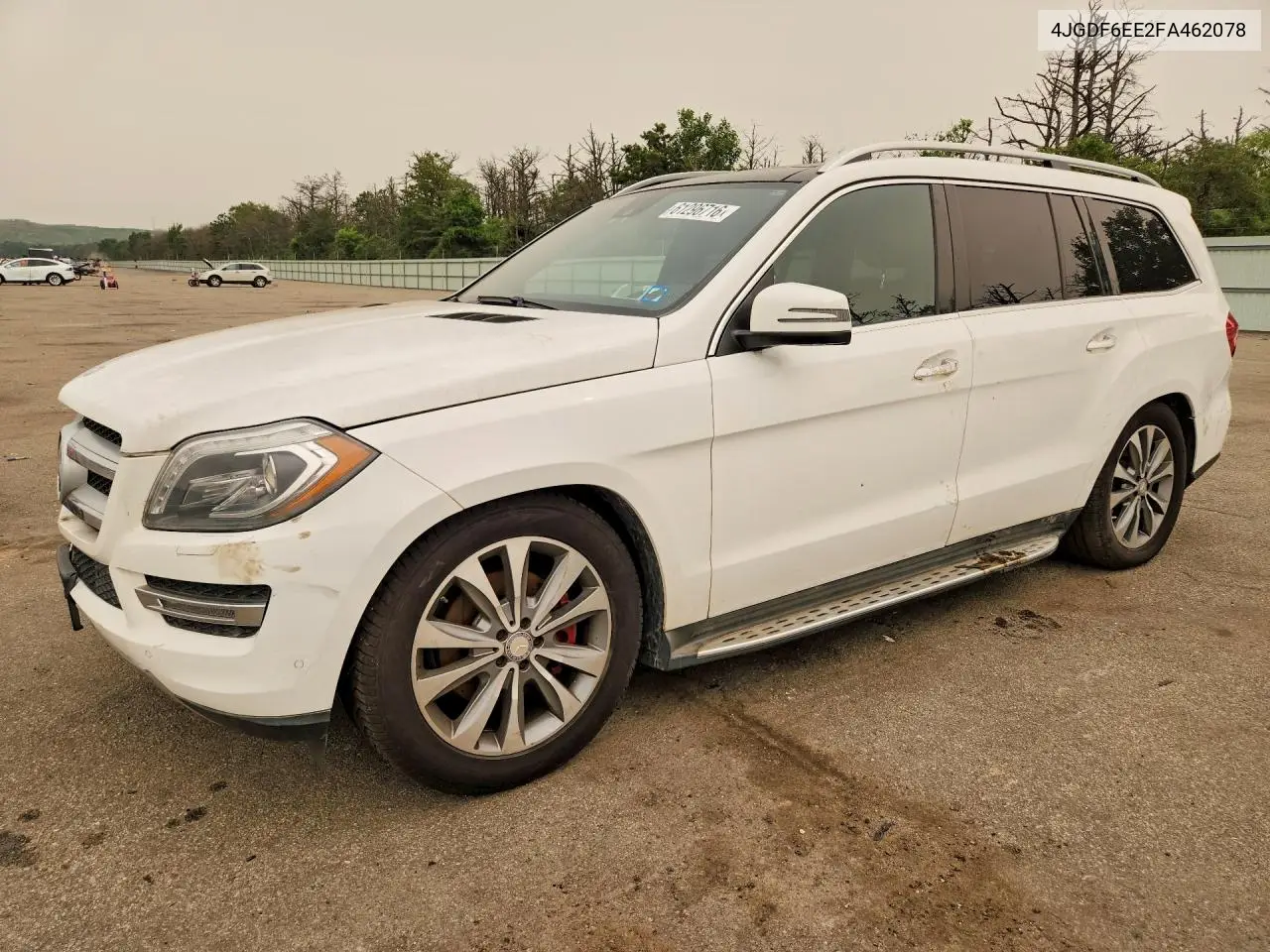 2015 Mercedes-Benz Gl 450 4Matic VIN: 4JGDF6EE2FA462078 Lot: 61296716