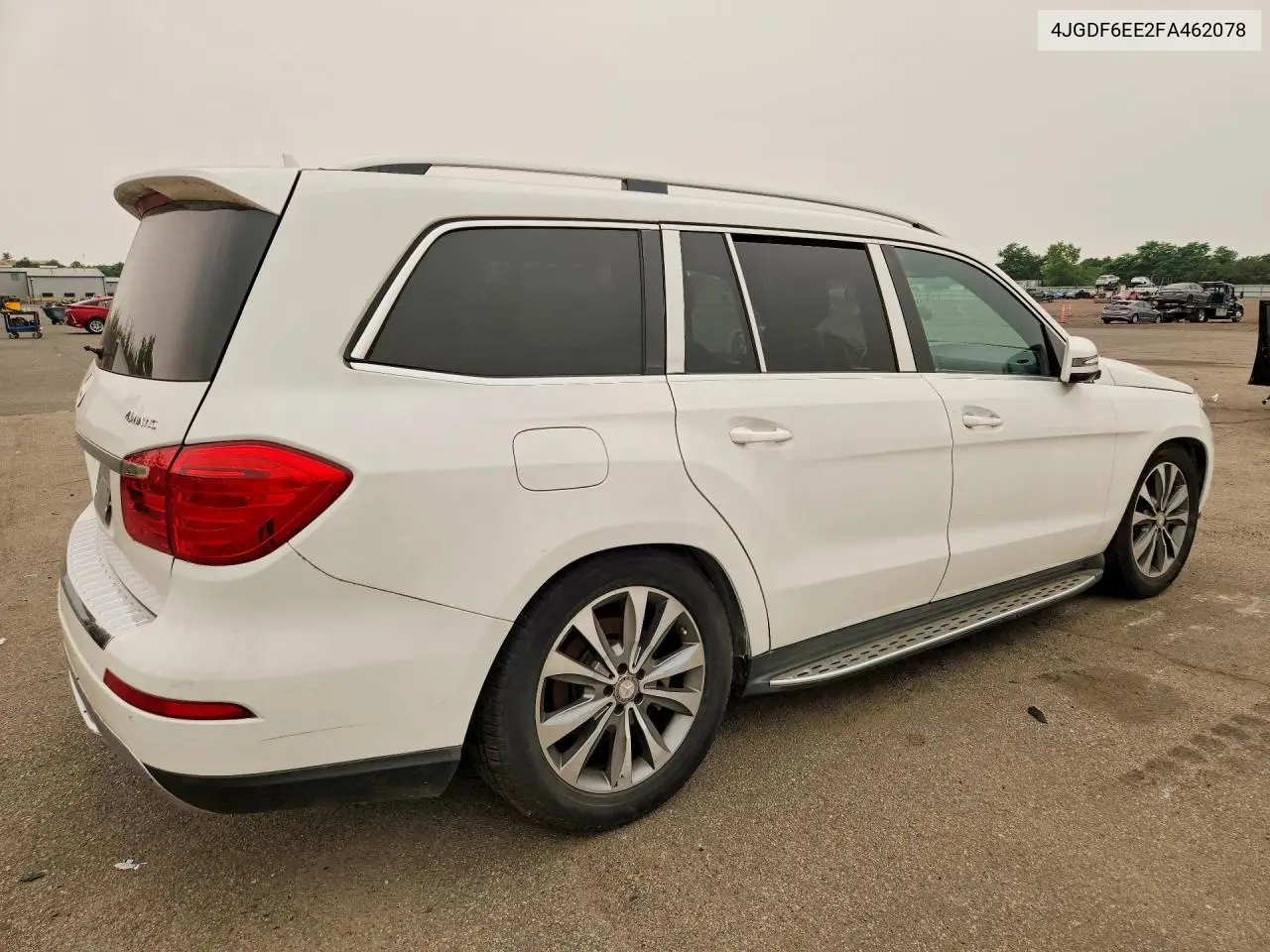 2015 Mercedes-Benz Gl 450 4Matic VIN: 4JGDF6EE2FA462078 Lot: 61296716