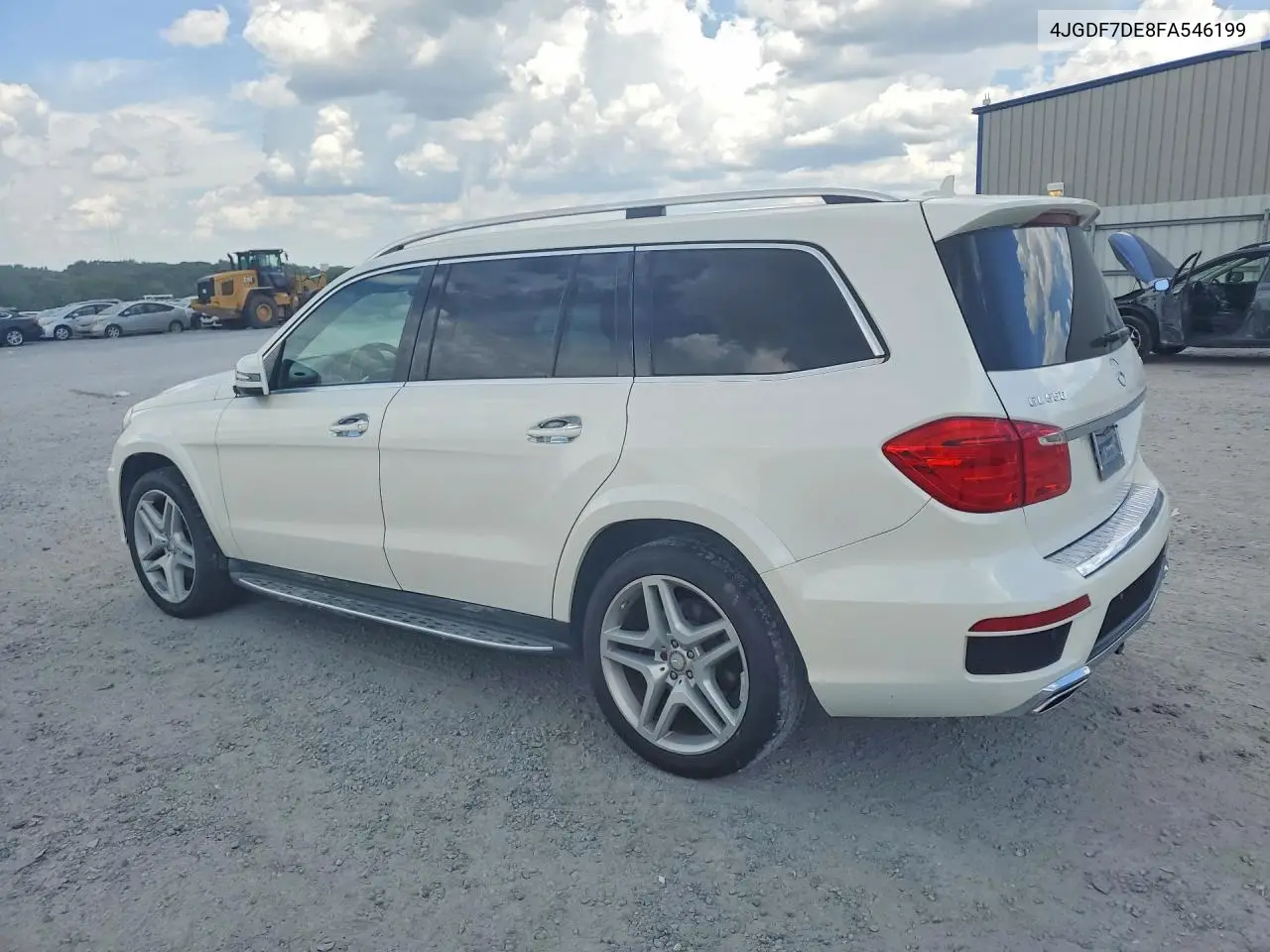 2015 Mercedes-Benz Gl 550 4Matic VIN: 4JGDF7DE8FA546199 Lot: 61343356