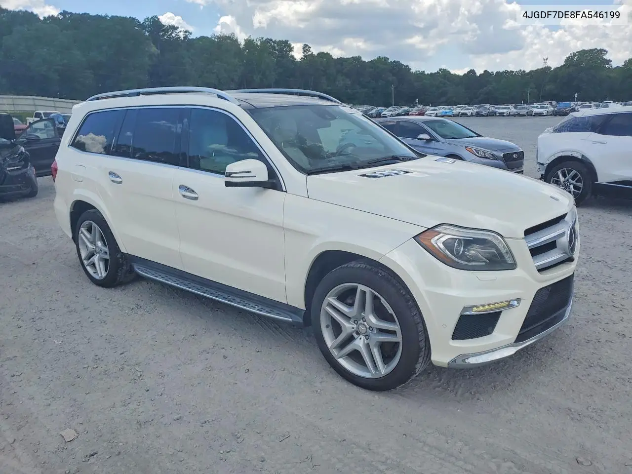 2015 Mercedes-Benz Gl 550 4Matic VIN: 4JGDF7DE8FA546199 Lot: 61343356