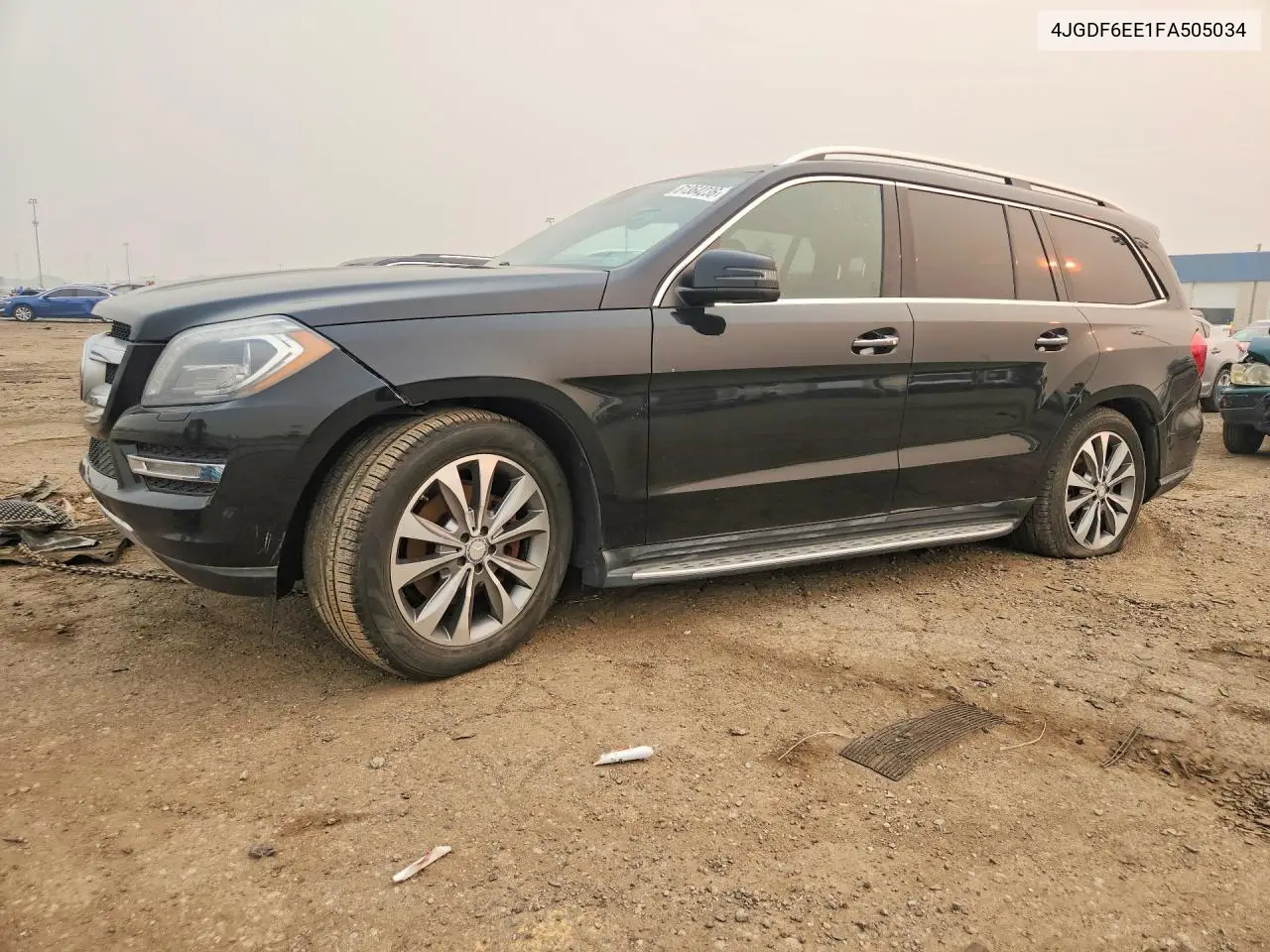 2015 Mercedes-Benz Gl 450 4Matic VIN: 4JGDF6EE1FA505034 Lot: 61364236