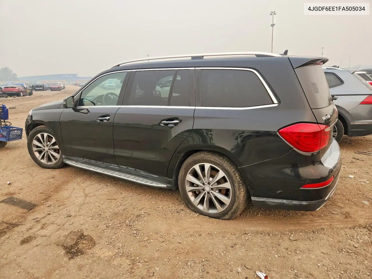 2015 Mercedes-Benz Gl 450 4Matic VIN: 4JGDF6EE1FA505034 Lot: 61364236