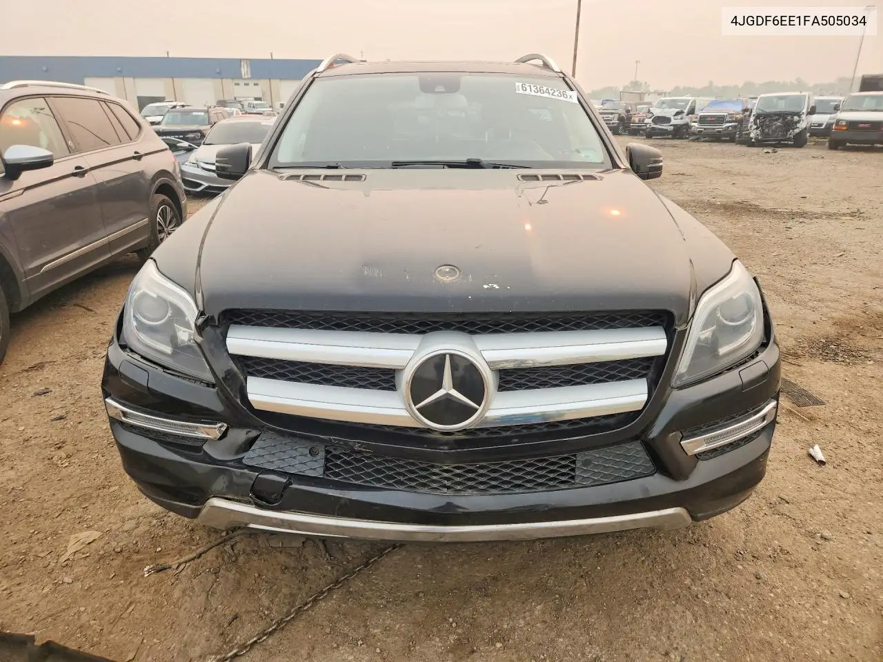 2015 Mercedes-Benz Gl 450 4Matic VIN: 4JGDF6EE1FA505034 Lot: 61364236