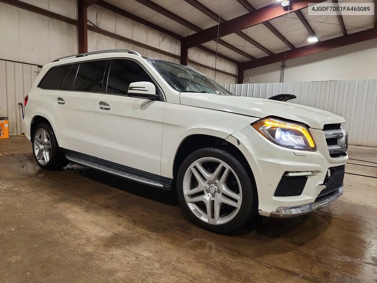 2015 Mercedes-Benz Gl 550 4Matic VIN: 4JGDF7DE1FA465089 Lot: 61887666