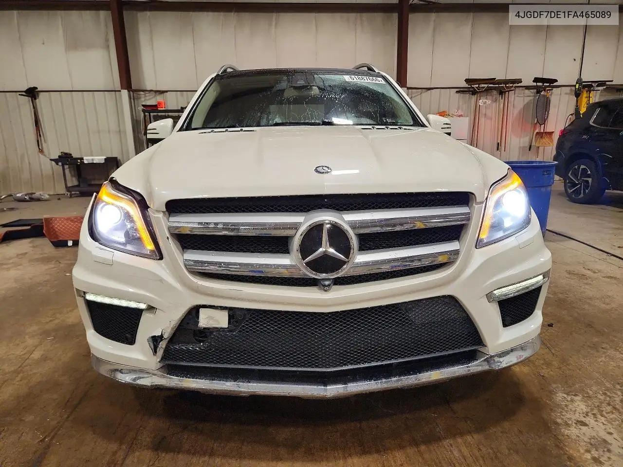 2015 Mercedes-Benz Gl 550 4Matic VIN: 4JGDF7DE1FA465089 Lot: 61887666