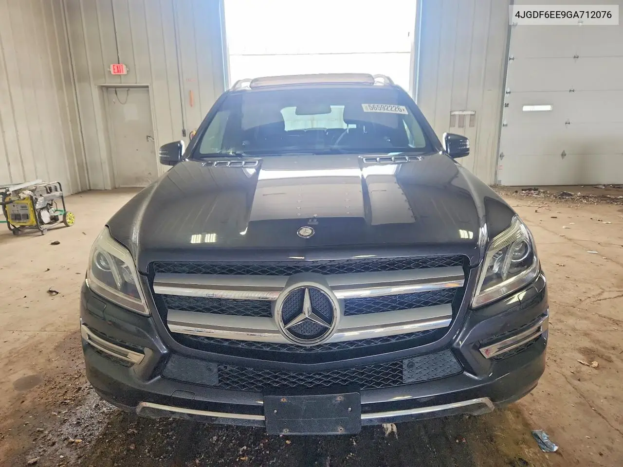 2016 Mercedes-Benz Gl 450 4Matic VIN: 4JGDF6EE9GA712076 Lot: 56592226