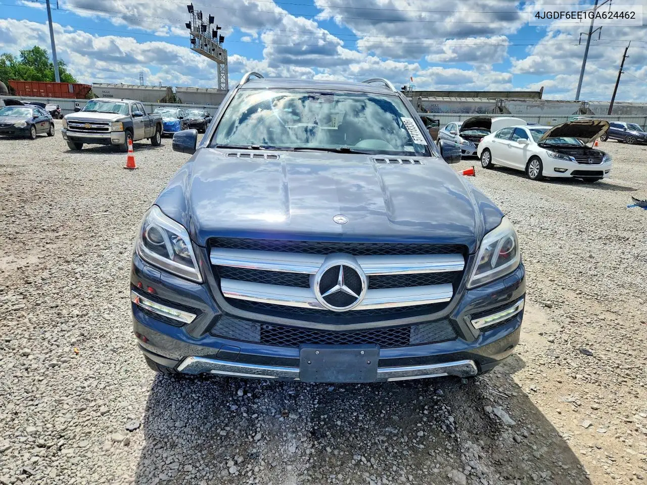 2016 Mercedes-Benz Gl 450 4Matic VIN: 4JGDF6EE1GA624462 Lot: 57418336