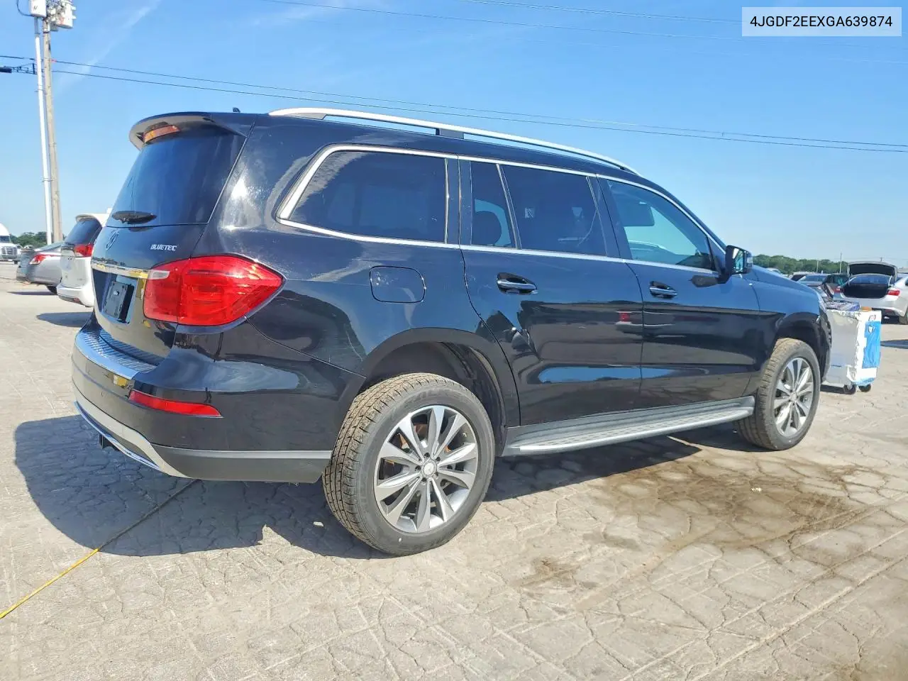2016 Mercedes-Benz Gl 350 Bluetec VIN: 4JGDF2EEXGA639874 Lot: 57435166