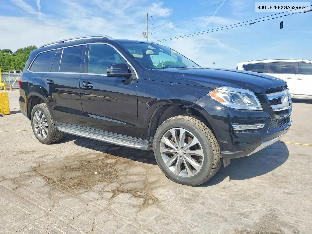 2016 Mercedes-Benz Gl 350 Bluetec VIN: 4JGDF2EEXGA639874 Lot: 57435166