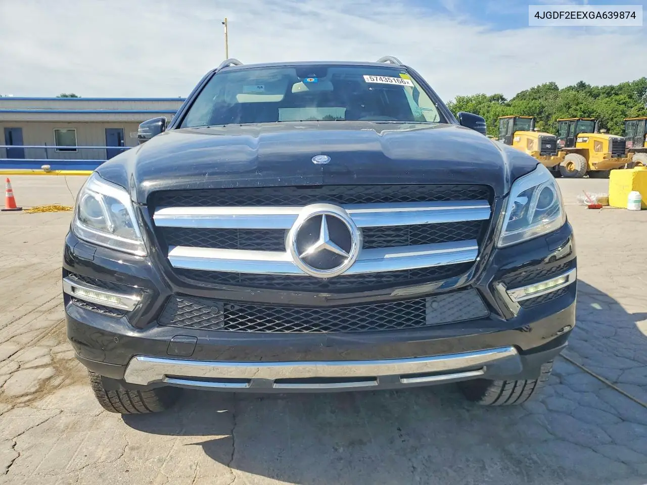 2016 Mercedes-Benz Gl 350 Bluetec VIN: 4JGDF2EEXGA639874 Lot: 57435166