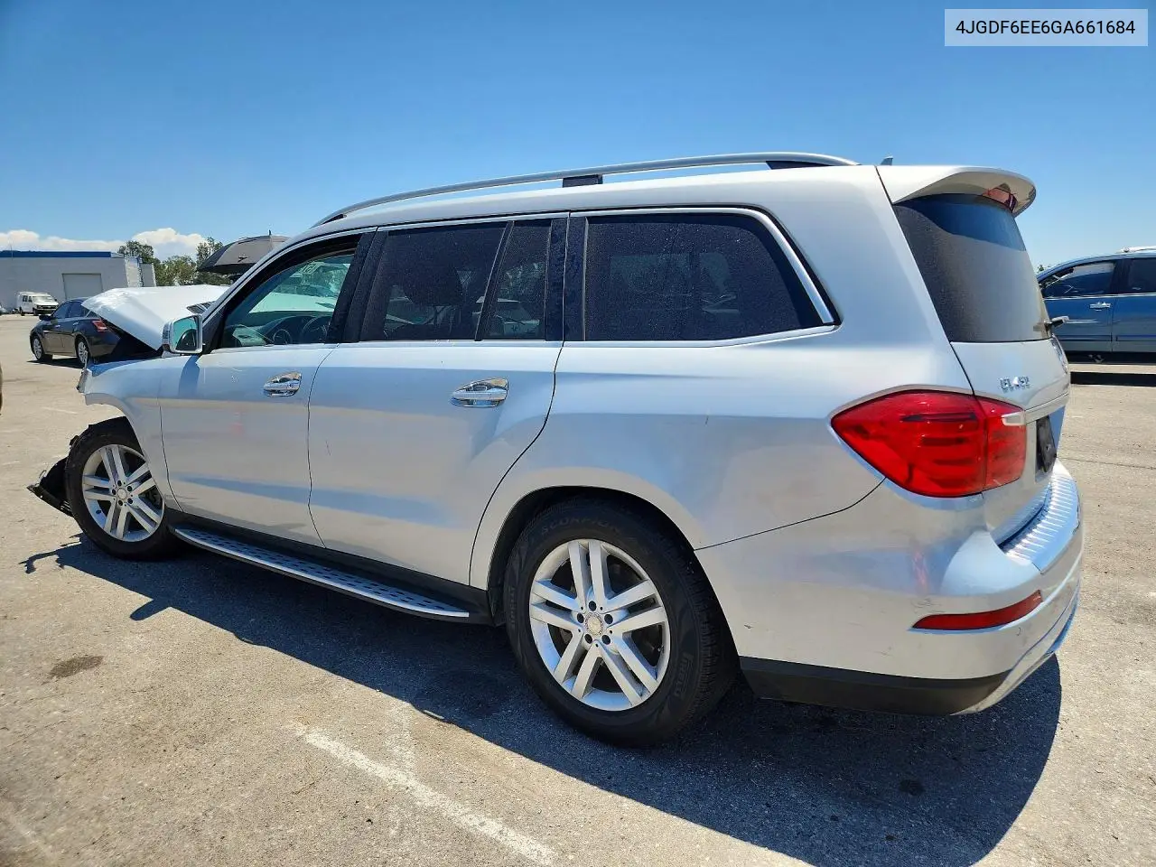 2016 Mercedes-Benz Gl 450 4Matic VIN: 4JGDF6EE6GA661684 Lot: 57571496