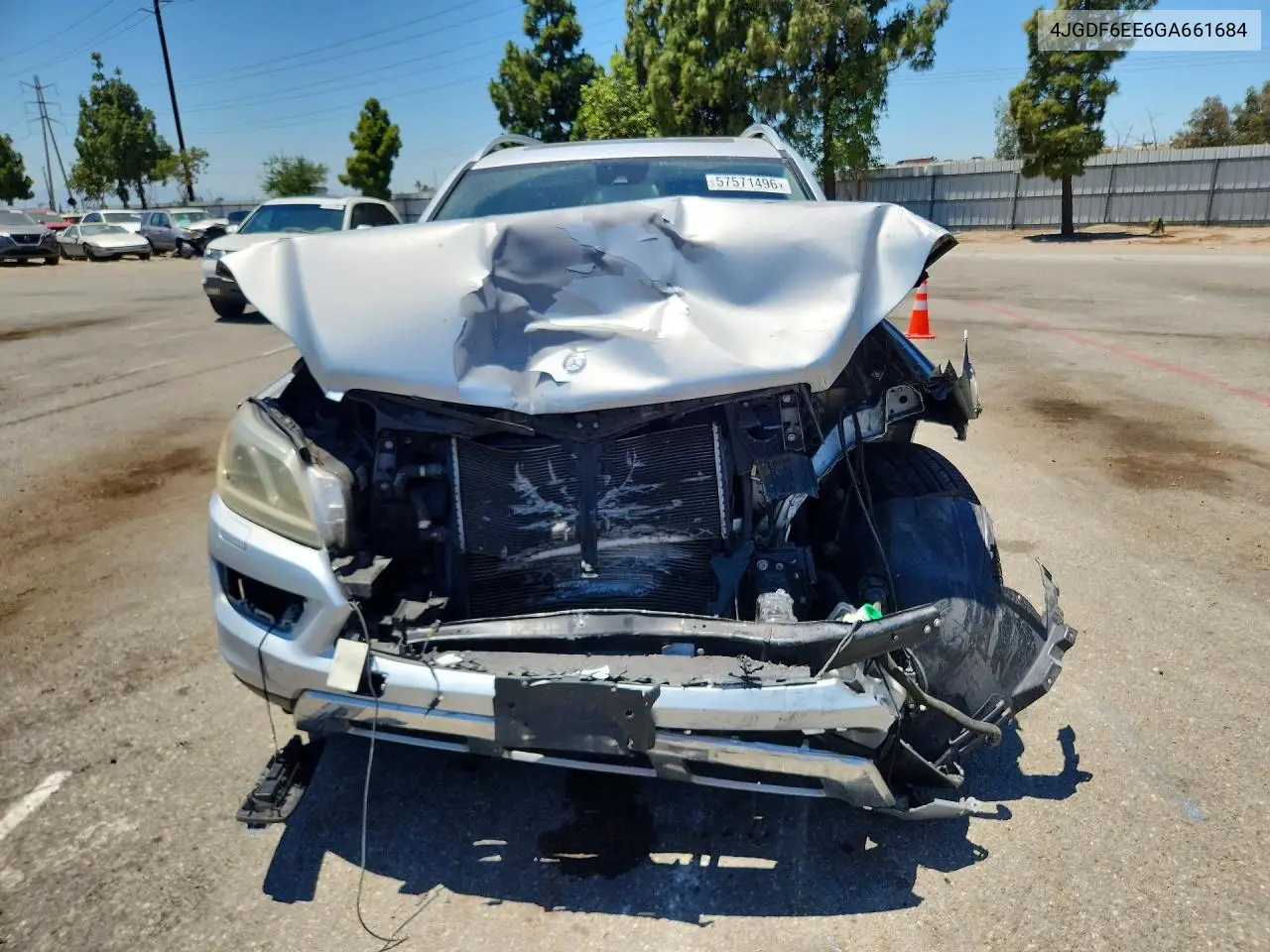 2016 Mercedes-Benz Gl 450 4Matic VIN: 4JGDF6EE6GA661684 Lot: 57571496