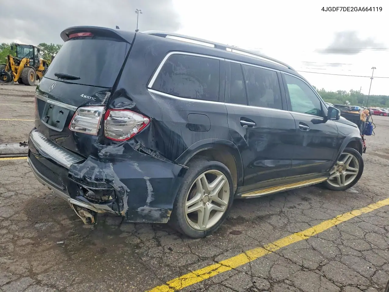 2016 Mercedes-Benz Gl 550 4Matic VIN: 4JGDF7DE2GA664119 Lot: 57714306