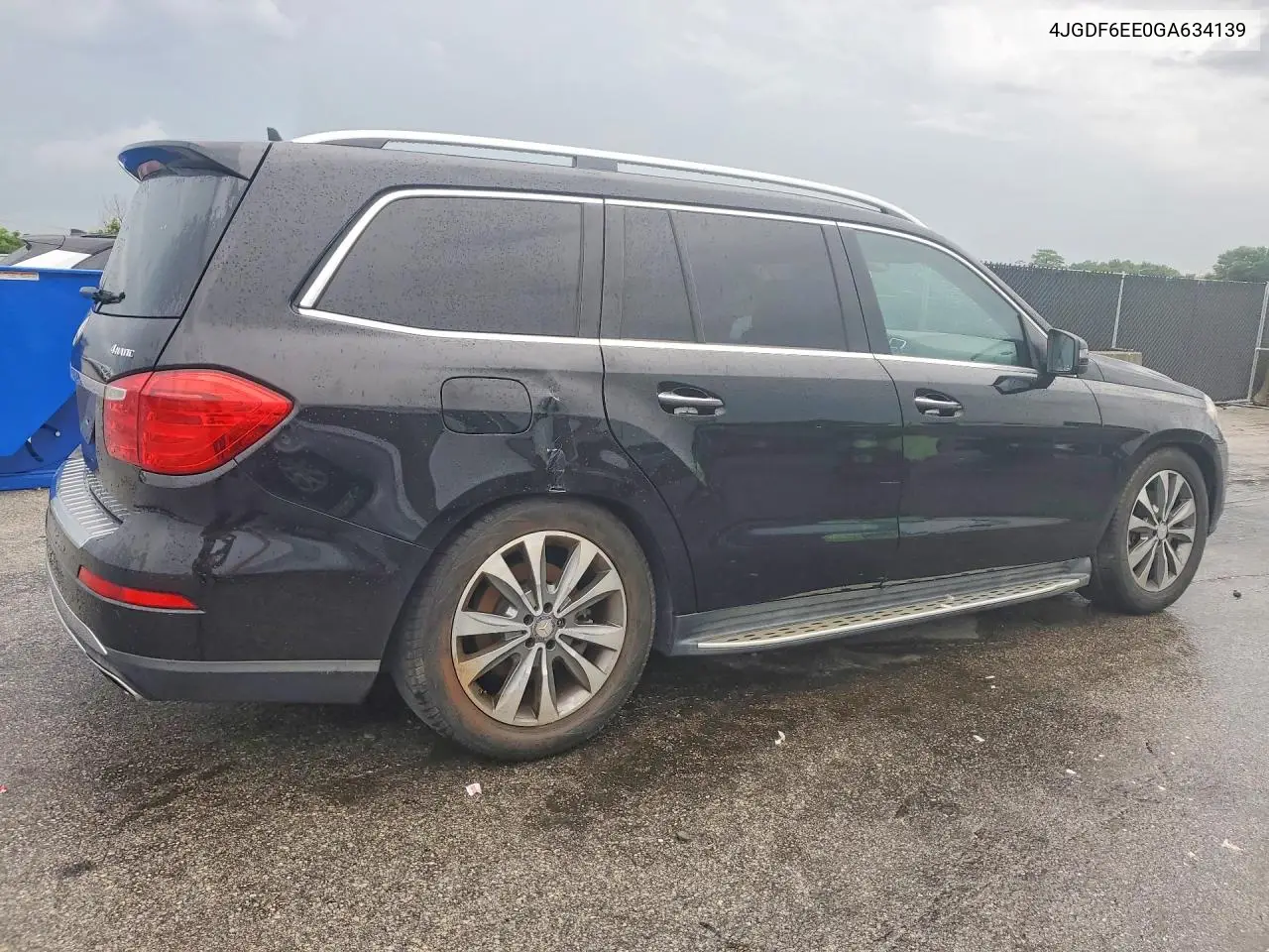 2016 Mercedes-Benz Gl 450 4Matic VIN: 4JGDF6EE0GA634139 Lot: 59062656